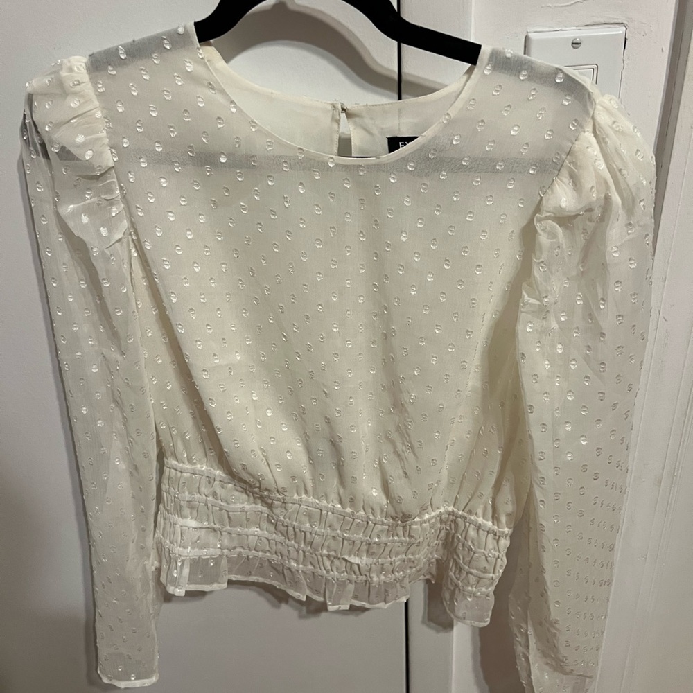 Express Polka Dot Blouse - M